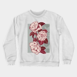 Peonies in colors Crewneck Sweatshirt